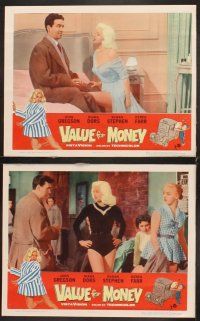 6g474 VALUE FOR MONEY 8 LCs '57 images of super sexy Diana Dors & John Gregson!