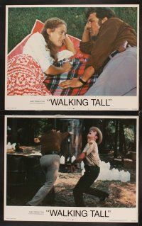 6g481 WALKING TALL 8 LCs '73 Joe Don Baker as Buford Pusser, classic!