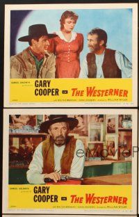 6g692 WESTERNER 5 LCs R54 Gary Cooper, Walter Brennan, the colorful west at its best!