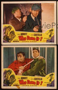 6g842 WHO DONE IT 3 LCs R48 great images of wacky Bud Abbott & Lou Costello!