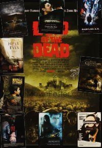 6h061 LOT OF 39 UNFOLDED ONE-SHEETS '03 - '08 Land of the Dead, Cinderella Man & many more!