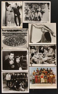6h027 LOT OF 50 8x10 MOVIE STILLS from the 1940s to the 1960s, Stack, MacLaine, Goddard, Gable!