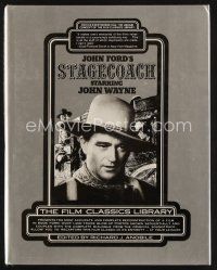 6h204 JOHN FORD'S STAGECOACH first edition hardcover book '75 recreating it in images & words!