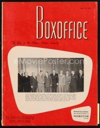 6h098 BOX OFFICE exhibitor magazine May 22, 1954 The High and the Mighty, Caine Mutiny!