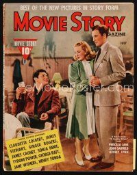 6h163 MOVIE STORY magazine July 1939 John Garfield & Priscilla Lane in Daughters Courageous!