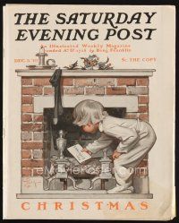 6h185 SATURDAY EVENING POST magazine December 3, 1910 cute Christmas art by J.C. Leyendecker!
