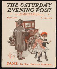 6h186 SATURDAY EVENING POST magazine May 25, 1912 art of kids dancing by J.C. Leyendecker!