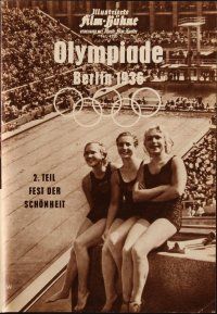 6h254 OLYMPIA PART TWO: FESTIVAL OF BEAUTY German program R58 Leni Riefenstahl's Olympic documentary