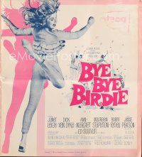6h374 BYE BYE BIRDIE pressbook '63 cool art of sexy Ann-Margret dancing, Dick Van Dyke, Janet Leigh