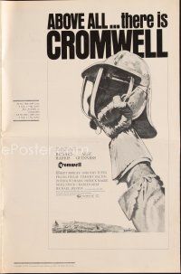 6h377 CROMWELL pressbook '70 Richard Harris, Alec Guinness, directed by Ken Hughes!