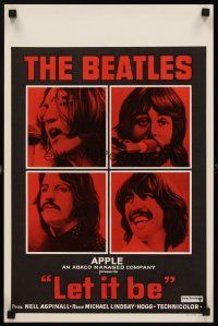 6j708 LET IT BE Belgian '70 The Beatles, John Lennon, Paul McCartney, Ringo Starr, George Harrison
