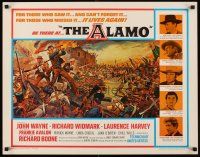 6j006 ALAMO 1/2sh R67 Brown art of John Wayne & Richard Widmark in the War of Independence!