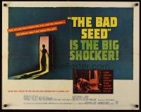 6j021 BAD SEED 1/2sh '56 the big shocker about really bad terrifying little Patty McCormack!