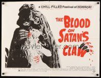 6j041 BLOOD ON SATAN'S CLAW 1/2sh '71 cool artwork of demon & sexy near-naked girl!