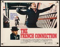 6j127 FRENCH CONNECTION 1/2sh '71 Gene Hackman in movie chase climax, directed by William Friedkin!