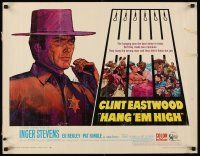 6j150 HANG 'EM HIGH 1/2sh '68 Clint Eastwood, they hung the wrong man, cool art by Kossin!