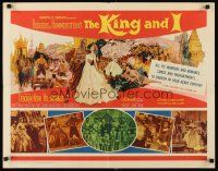 6j207 KING & I 1/2sh R61 art of Deborah Kerr & Yul Brynner in Rodgers & Hammerstein's musical!