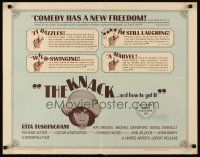 6j211 KNACK & HOW TO GET IT 1/2sh '65 Rita Tushingham in English comedy!