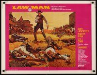 6j218 LAWMAN 1/2sh '71 Burt Lancaster, Robert Ryan, Lee J. Cobb, directed by Michael Winner!
