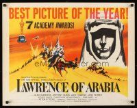 6j219 LAWRENCE OF ARABIA style C 1/2sh '63 David Lean classic starring Peter O'Toole!