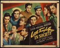 6j228 LITTLE TOUGH GUYS IN SOCIETY 1/2sh '38 great portrait of all the kids + top cast members!