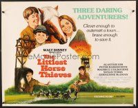 6j229 LITTLEST HORSE THIEVES 1/2sh '77 clever enough to outsmart a town & brave enough to save it!
