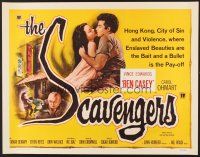 6j310 SCAVENGERS 1/2sh '59 Vince Edwards & sexy Carol Ohmart in Hong Kong!