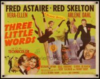 6j352 THREE LITTLE WORDS style A 1/2sh '50 Fred Astaire, Red Skelton & sexy dancing Vera-Ellen!
