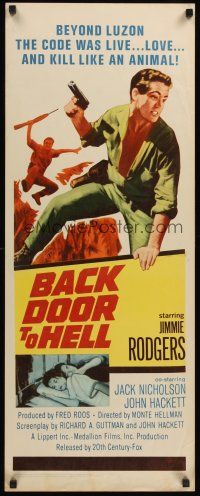 6k162 BACK DOOR TO HELL insert '64 beyond Luzon, the code was live, love, and kill like an animal!
