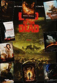 6m054 LOT OF 36 UNFOLDED DOUBLE-SIDED ONE-SHEETS '94 - '07 Land of the Dead, Transformers + more!