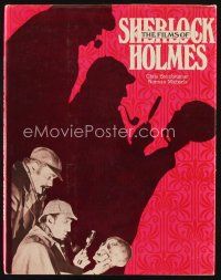6m188 FILMS OF SHERLOCK HOLMES first edition hardcover book '78 great images of of the detective!