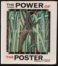 6m200 POWER OF THE POSTER first edition hardcover book '98 propaganda, commercial, exhibits & more!
