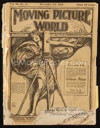 6m070 MOVING PICTURE WORLD exhibitor magazine December 28, 1918 Harold Lloyd, William S. Hart
