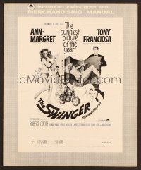 6m452 SWINGER pressbook '66 super sexy Ann-Margret, Tony Franciosa, the bunniest picture of the year