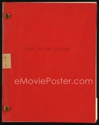 6m323 KING OF THE GYPSIES revised draft script June 14, 1977, screenplay by Pierson & Foster!