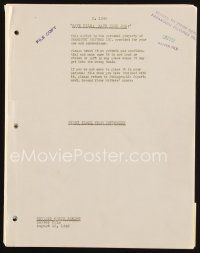 6m330 NIGHT PLANE FROM CHUNGKING revised white script August 12, 1942, screenplay by Lester Cole