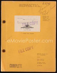 6m348 YOUNG TOM EDISON revised script October 29, 1939, screenplay by Hugo Butler & Dore Schary
