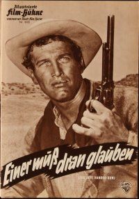 6m241 LEFT HANDED GUN German program '58 different images of Paul Newman as teenage Billy the Kid!