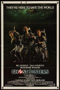 6p360 GHOSTBUSTERS 1sh '84 Bill Murray, Aykroyd & Harold Ramis are here to save the world!