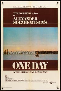 6p644 ONE DAY IN THE LIFE OF IVAN DENISOVICH 1sh '71 Tom Courtenay plays Solzhenitsyn in the Gulag!