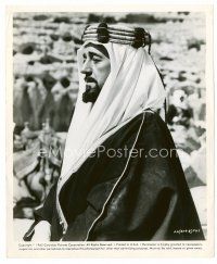 6r051 ALEC GUINNESS 8x10 still '62 great head & shoulders portrait from Lawrence of Arabia!