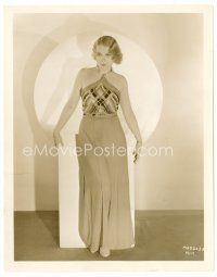 6r063 ANITA PAGE 8x10 still '20s full-length portrait of the sexy blonde in cool outfit!