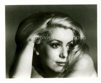 6r127 CATHERINE DENEUVE 8x10 still '60s c/u of the sexy French actress with her hand in her hair!