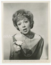6r204 EDIE ADAMS 8x10 still '61 close up in low-cut dress from Lover Come Back!