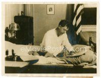 6r302 HUEY LONG 6.5x8.5 news photo '31 Lousiana governor awakened in bed to sign bill!
