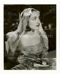 6r360 JOAN CRAWFORD 8x10 still '37 wonderful portrait in costume from The Bride Wore Red!