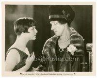 6r407 LOVE 'EM & LEAVE 'EM 8x10 still '26 angry Louise Brooks w/trademark hair glares at old lady!