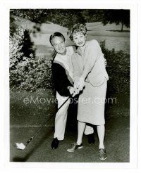 6r411 LUCY SHOW 8x10 TV still '64 Lucille Ball gets lessons from golf champion Jimmy Demaret!