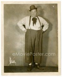 6r574 ROSCOE FATTY ARBUCKLE deluxe 8x10 still '32 full-length portrait of the comedian by Mitchell!