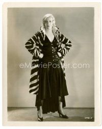 6r578 RUTH CHATTERTON 8x10 still '30 great full-length portrait from Anybody's Woman!
